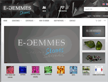 Tablet Screenshot of e-gemmes-stones.com